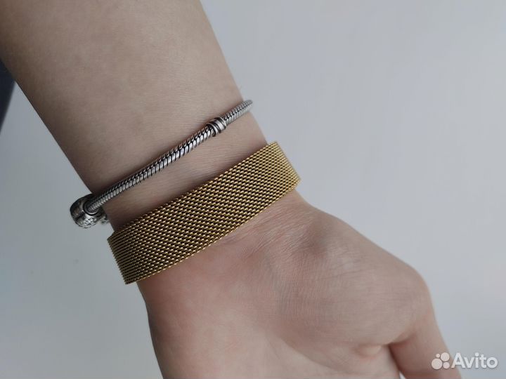 Металлический ремешок для Xiaomi Mi Band 3/4