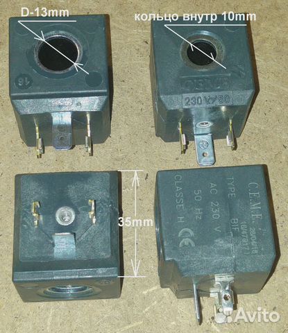 Катушка клапана ceme 7W-230v GR foro CM 1