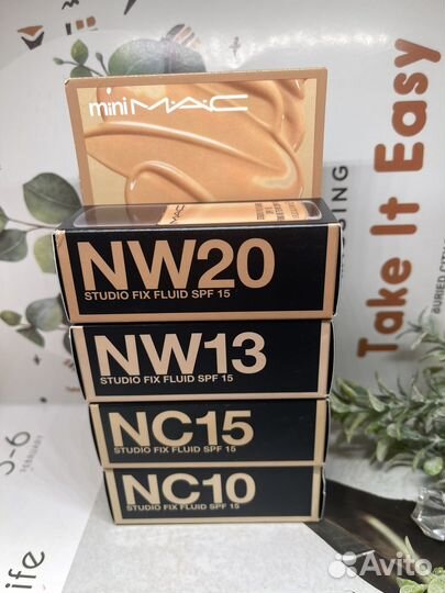 Тональный крем mac 15 мл, оригинал новый