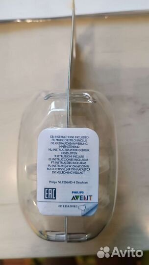 Соски на бутылочку avent, classic