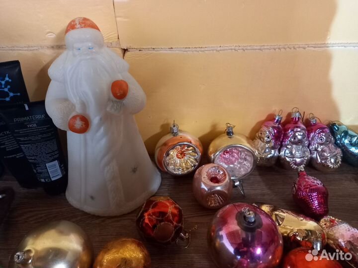 Елочная гирлянда игрушки СССР