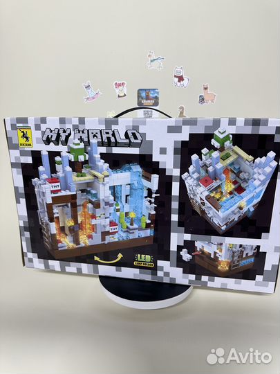 Конструктор аналог Lego майнкрафт minecraft