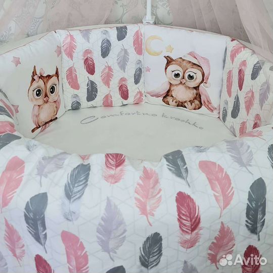 Бортики, кокон,одеяло,набор для защиты