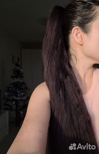 Хвост из канекалона