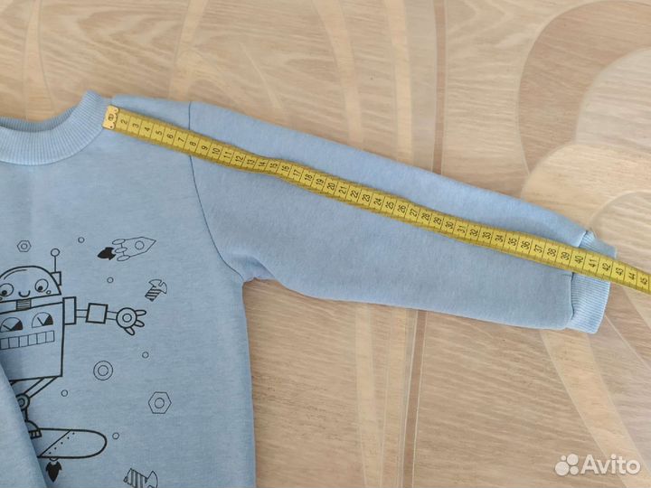 Толстовка утеплённая (рост 104)