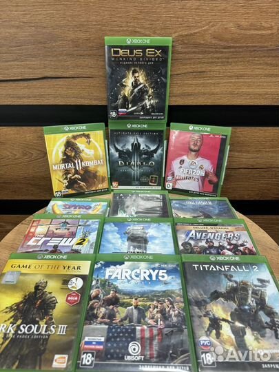 Игры на дисках для Xbox One