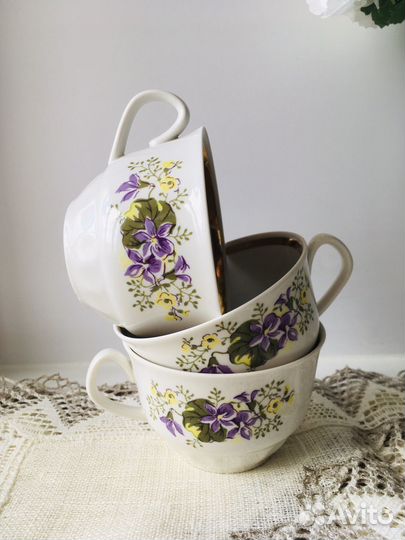 Чайные пары СССР Рига 1970-е