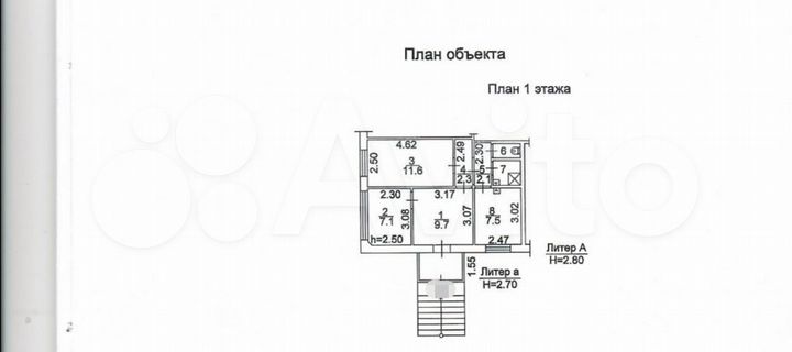 Свободного назначения, 43.4 м²