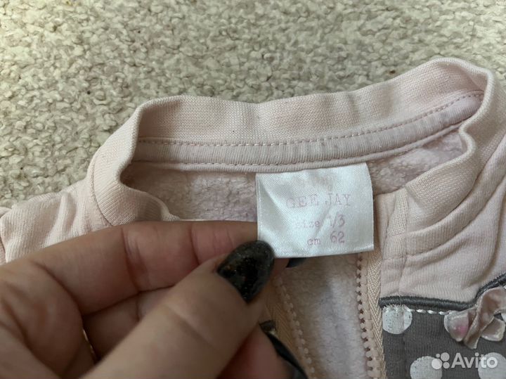 Кофта для девочки 62