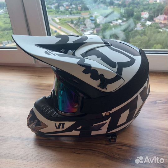 Шлем мото cross FOX детский