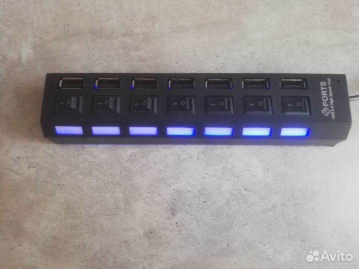 USB HUB разветвитель, USB концентратор