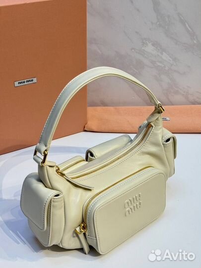 Сумка Miu Miu из кожи наппа – премиальный стиль и