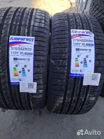 Kinforest KF-550 275/40 R20 и 315/35 R20