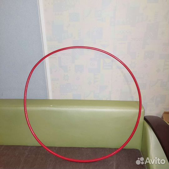 Обруч алюминиевый с утяжелителем внутри