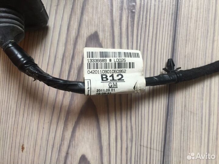 Проводка пассажирской двери opel astra j