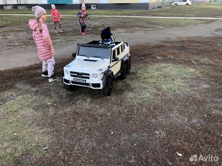 Детский электромобиль mercedes amg g63