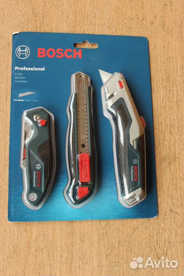 Набор ножей Bosch Messer-Set 3 tlg
