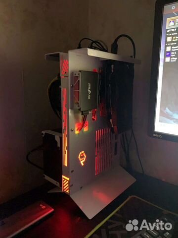 Стенд корпус для пк mATX купить в Москве | Электроника | Авито