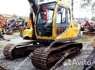 Стекло для экскаватора гусеничного Volvo EC140 lc