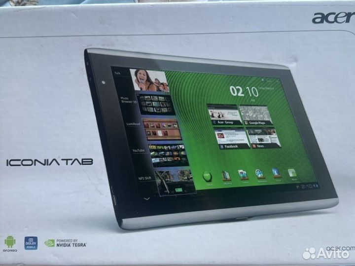 Планшет Acer на детали