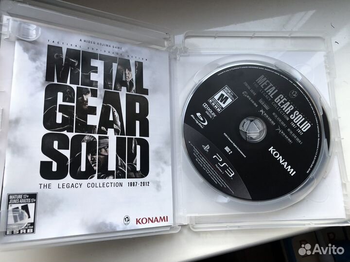 Metal gear solid the legacy collection ps3