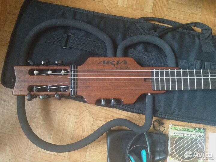 2003 Aria As Sinsonido Silent Гитара Headless