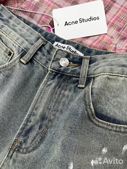 Джинсовые шорты Acne Studios