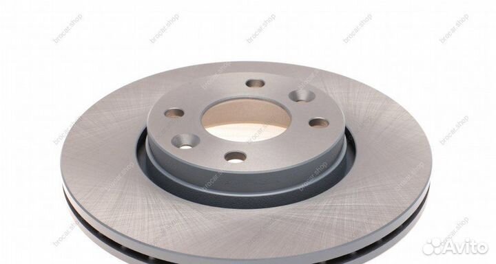 Диск тормозной renault kangoo вентилируемый D 258м