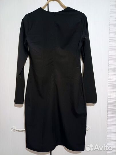 Платье женское черное 46