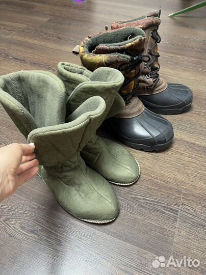 Сапоги для зимней рыбалки