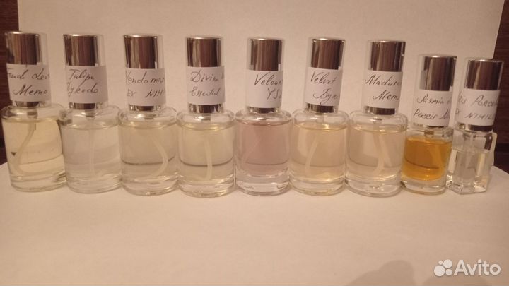 Духи, отливанты из личной коллекции