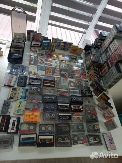 Аудиокассеты, боксы, вкладыши