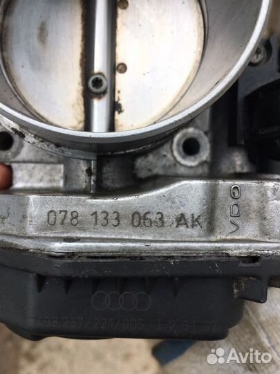 Дроссельная заслонка vag 2.4 Alf