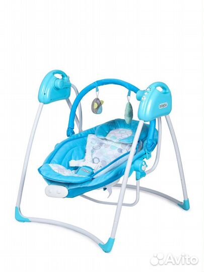 Детские качели Babyton Funny Time 2в1 электронные