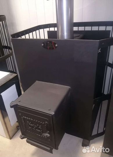 Печь дровяная Казаночка 500 вч (30м3)