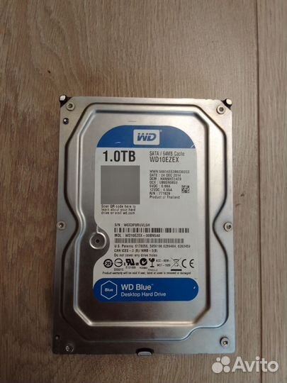 Жесткий диск WD blue 1tb