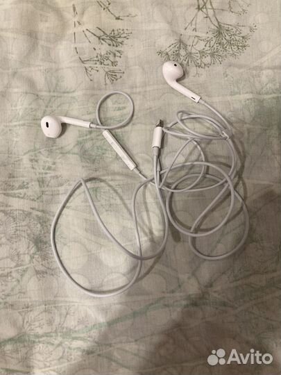 Наушники apple earpods lightning