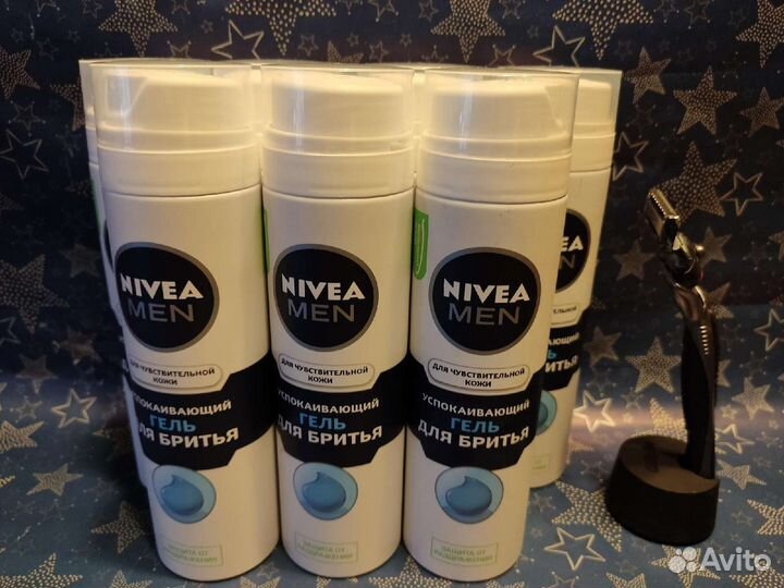 Nivea MEN гель для бритья