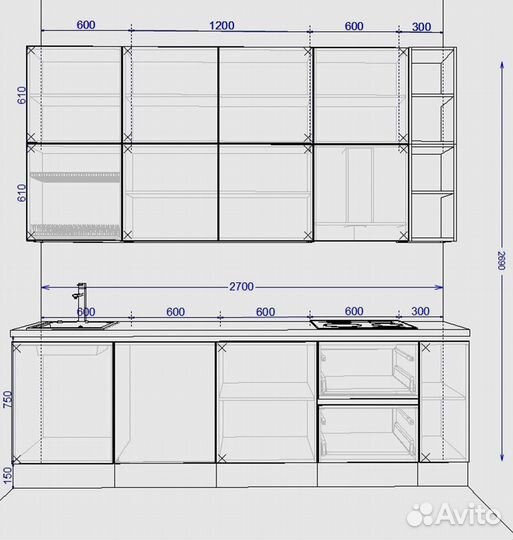 Кухни на заказ