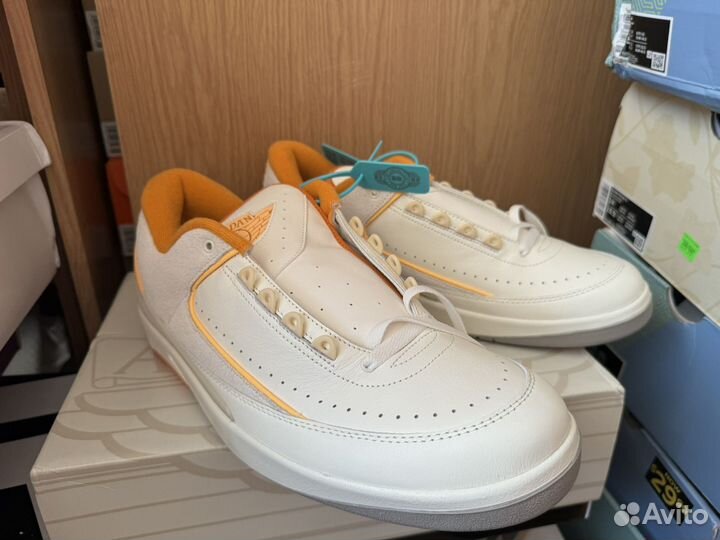 Кроссовки nike AIR jordan 2 retro LOW US15 33cm