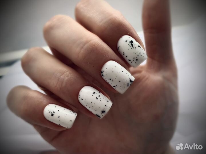 Маникюр, Наращивание ногтей, покрытие гель-лак