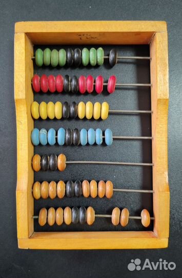 Счеты детские деревянные, дырокол,перья,ручки СССР