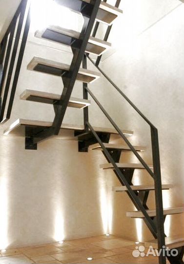 Лестница под ключ дизайн 5060