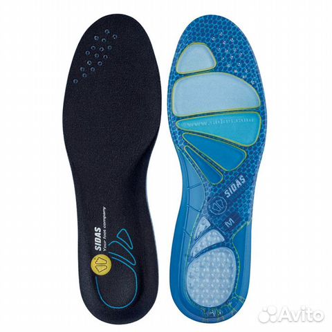 Стельки анатомические sidas Cushioning Gel