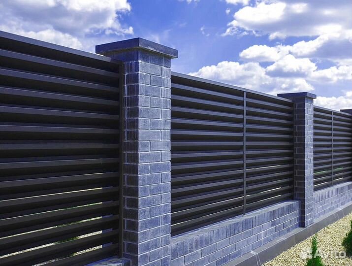 Заборы жалюзи с доставкой