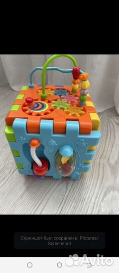 Развивающий кубик baby go