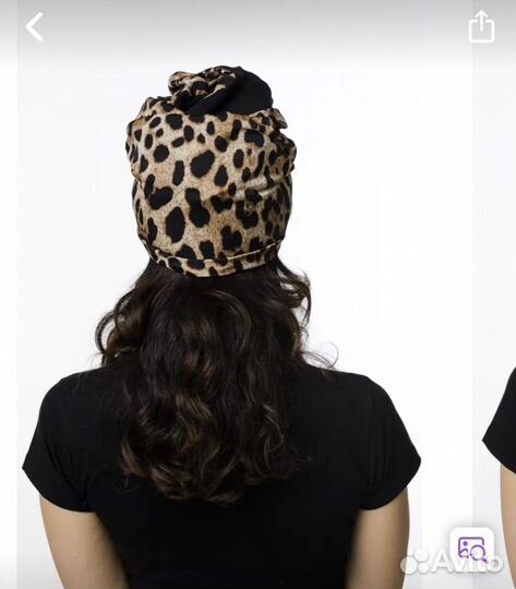 Чалма, тюрбан леопардовый