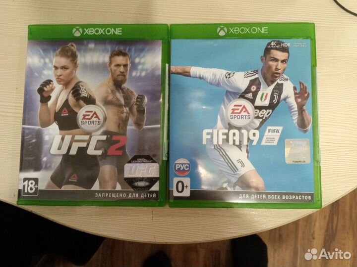 Игры на xbox One s диски