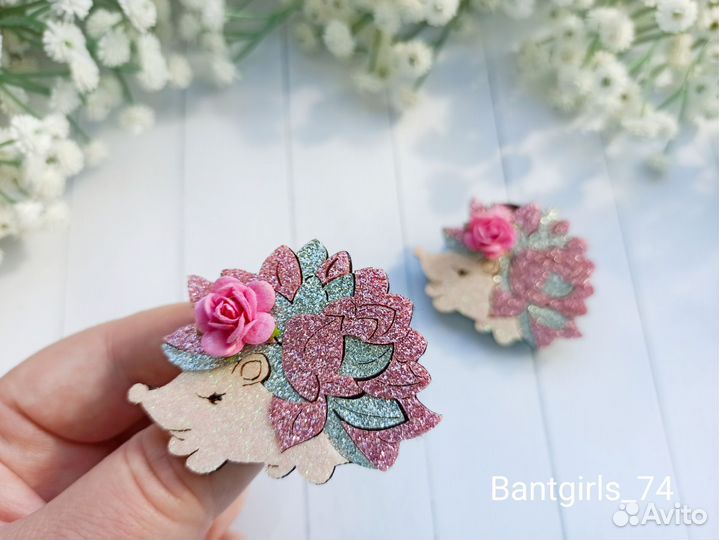 Осенние бантики, резиночки, ободок