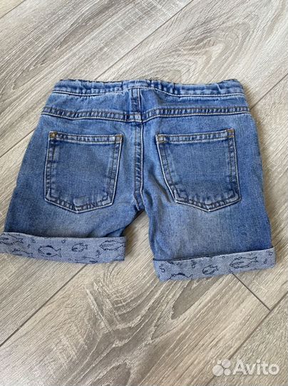Джинсовые шорты детские